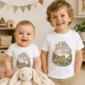 personalized frog princess baby bodysuit alternate angle