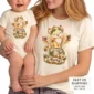 personalized griffin baby bodysuit close-up detail