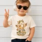 personalized griffin baby bodysuit alternate angle