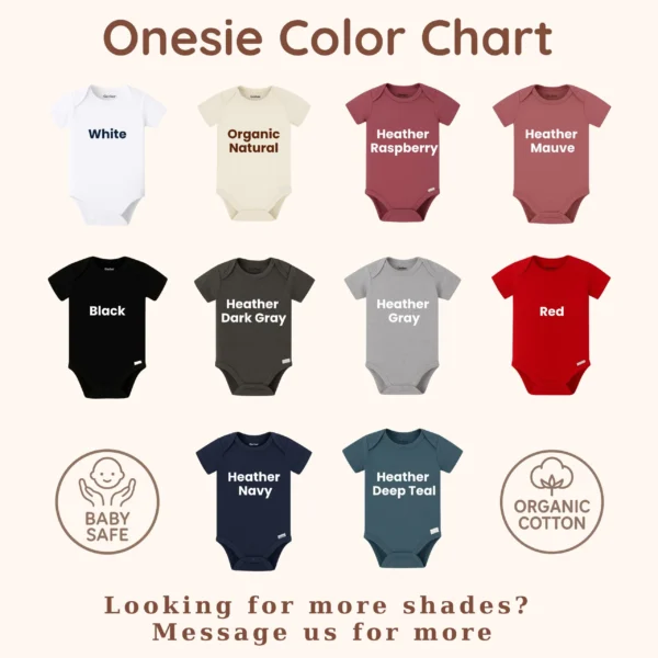 Personalized Baby Bodysuit: the Halloween Dinosaur Alex — color options Personalized Halloween Dinosaur Baby Bodysuit color options
