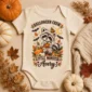 personalized Halloween family matching shirts baby bodysuit close-up detail