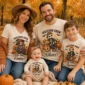 personalized Halloween family matching shirts baby bodysuit product photo