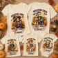 personalized Halloween family matching shirts baby bodysuit front view