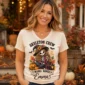 personalized Halloween family matching shirts baby bodysuit mockup view