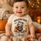 personalized Halloween family matching shirts baby bodysuit styled product photo