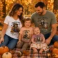 personalized Halloween family matching shirts baby bodysuit product photo