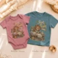personalized just right baby bodysuit product detail