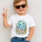 personalized kraken baby bodysuit product photo