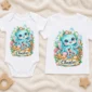 personalized kraken baby bodysuit product photo
