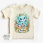 personalized kraken baby bodysuit product photo