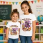 personalized magic academy toddler shirt t-shirt back view