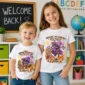 personalized magic academy toddler shirt t-shirt back view