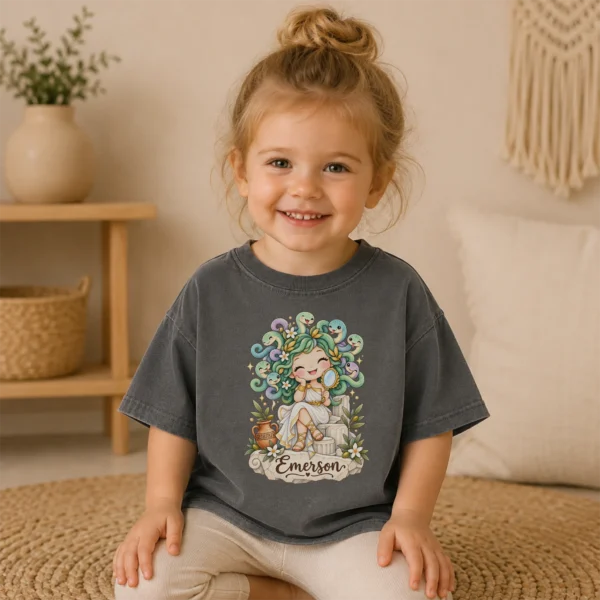 personalized medusa baby bodysuit