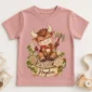 personalized minotaur baby bodysuit close-up detail