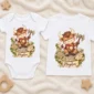 personalized minotaur baby bodysuit