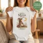 personalized moon mage baby bodysuit mockup view