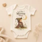 personalized moon mage baby bodysuit