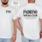 personalized padrino shirt t-shirt close-up detail