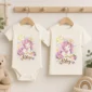 personalized pegasus baby bodysuit product photo