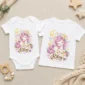 personalized pegasus baby bodysuit product photo