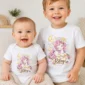 personalized pegasus baby bodysuit
