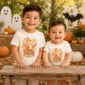 personalized phoenix baby bodysuit close-up detail