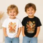 personalized phoenix baby bodysuit alternate angle