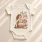 personalized princess pea baby bodysuit product photo