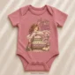 personalized princess pea baby bodysuit lifestyle scene