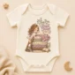personalized princess pea baby bodysuit