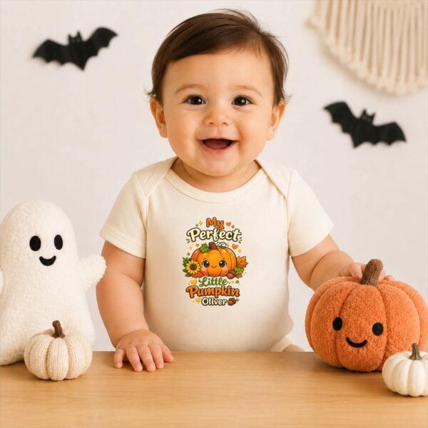 personalized baby bodysuit