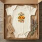 personalized baby bodysuit styled product photo