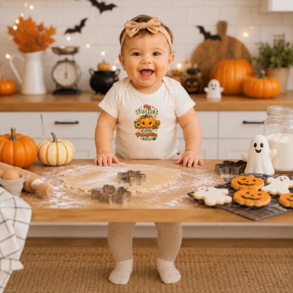 Personalized My Perfect Little Pumpkin Baby Bodysuit personalized baby bodysuit product photo