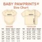 personalized baby bodysuit product photo