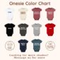 personalized baby bodysuit product photo