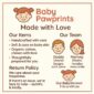 personalized baby bodysuit product photo
