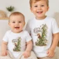 personalized rabbit baby bodysuit
