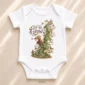 personalized rabbit baby bodysuit product detail