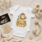 personalized sphinx baby bodysuit lifestyle scene