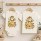 personalized sphinx baby bodysuit product photo