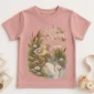 personalized swan baby bodysuit product photo
