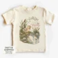personalized swan baby bodysuit alternate angle