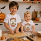 personalized Thanksgiving ghost shirt baby bodysuit product photo