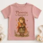 phoenix keeper baby bodysuit front view