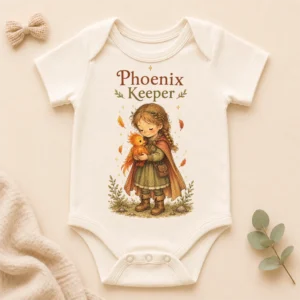 phoenix keeper baby bodysuit