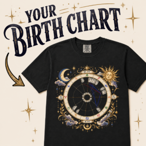 astrology birth chart shirt t-shirt