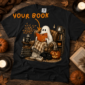 Halloween ghost reading shirt t-shirt