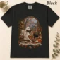 rainy days • good books • quiet ghosts shirt t-shirt flat lay view