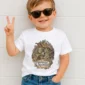 sleeping dragon baby bodysuit product photo
