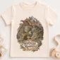 sleeping dragon baby bodysuit close-up detail